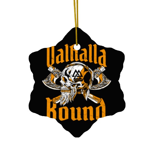 Vikings Valhalla Bound Ceramic Ornaments
