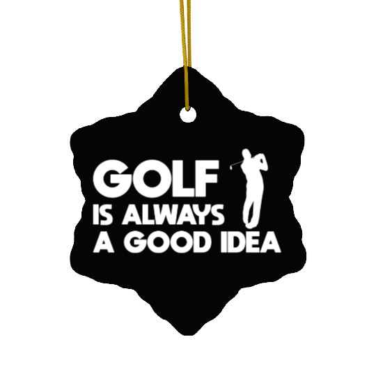 Golf Sports Professional Golfer Ceramic Ornaments