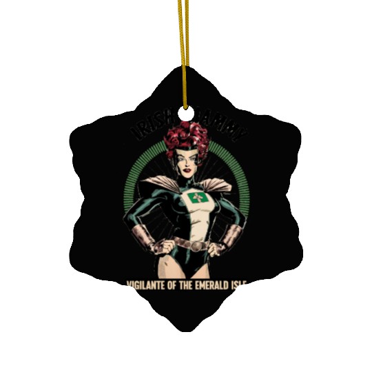Irish Mammy - Ireland's Superhero Mothers Ceramic Ornaments