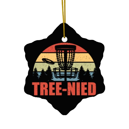 Discgolf Frisbee Birdie Disc Golf Training Ceramic Ornaments