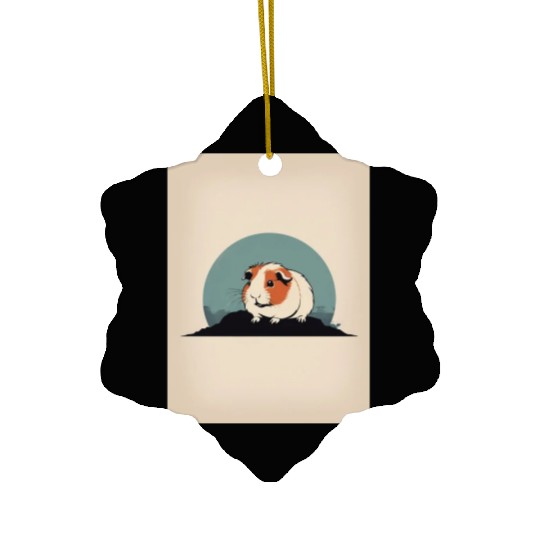 Guinea Pig 4 - Japanese Retro Art Ceramic Ornaments