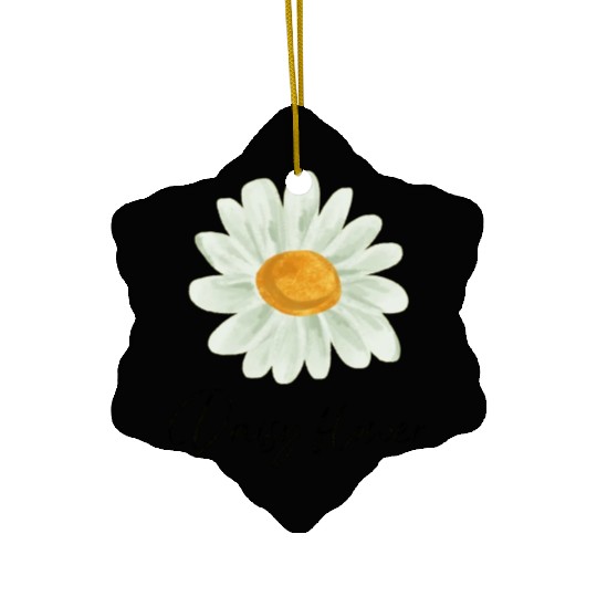 Aesthetic Spring Daisy Flower Ceramic Ornaments