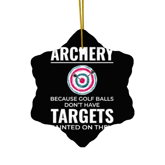 Archery Targets Archer Bullseye Shooting Sport Ceramic Ornaments