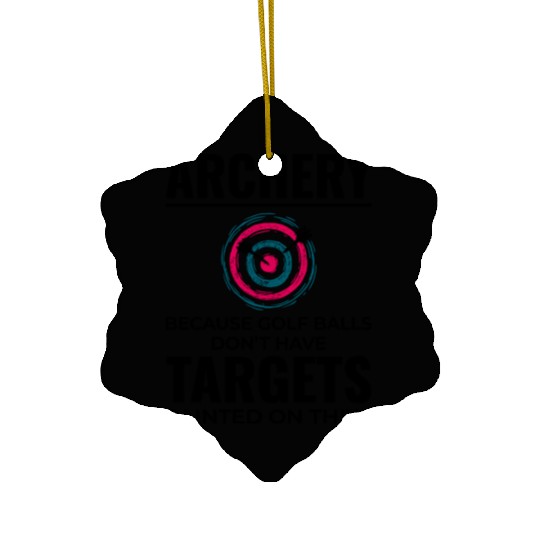 Archery Targets Archer Bullseye Shooting Sport Ceramic Ornaments