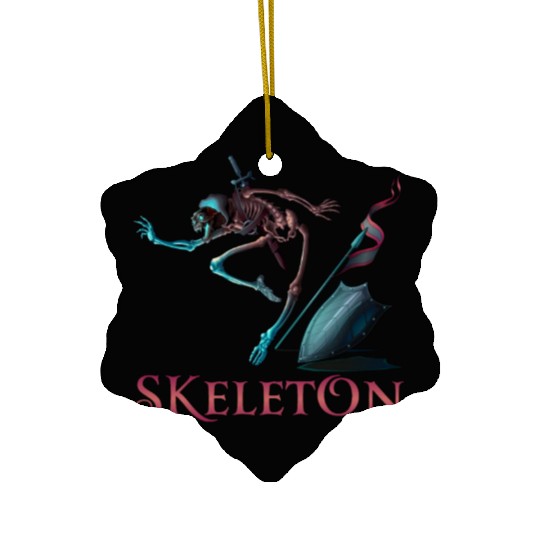 Skeleton Ceramic Ornaments
