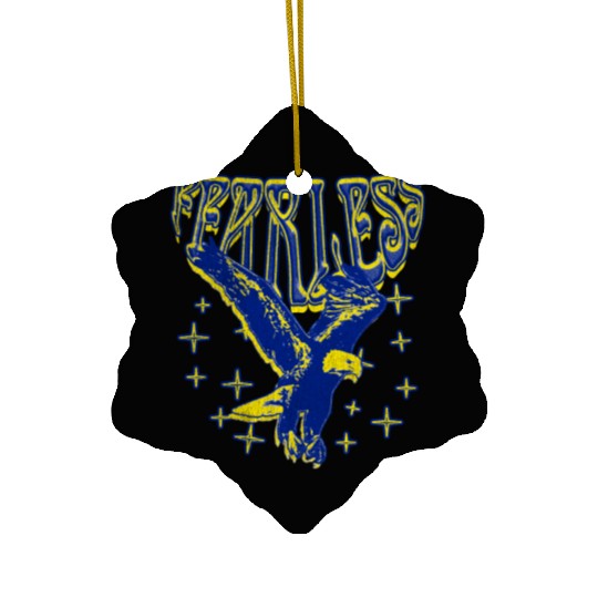 Fearless Ceramic Ornaments