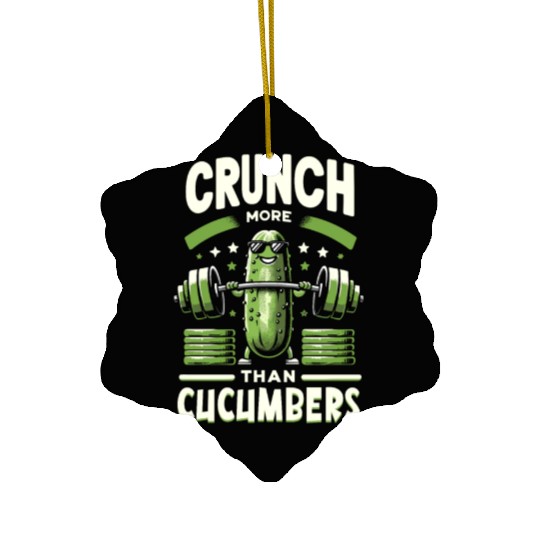 Pickle Lover Funny Pickle Dill pickle Pickled Ceramic Ornaments