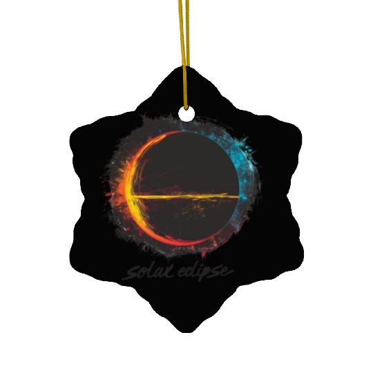 solar eclipse Ceramic Ornaments. eclipse Ceramic Ornaments 2024