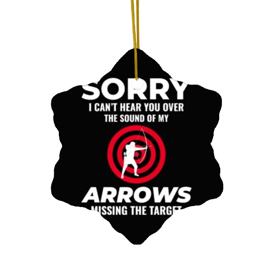 Archery Targets Archer Bullseye Shooting Sport Ceramic Ornaments