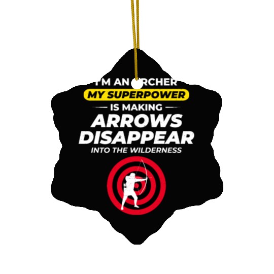 Archery Targets Archer Bullseye Shooting Sport Ceramic Ornaments