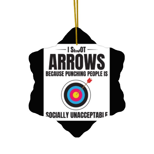 Archery Targets Archer Bullseye Shooting Sport Ceramic Ornaments
