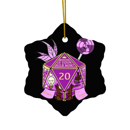 A crown of candy Classic Ceramic Ornaments