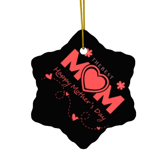 Happy Mothers Day Ceramic Ornaments