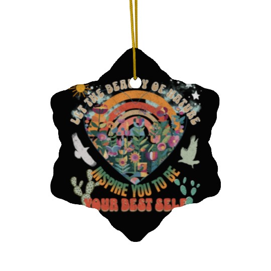 Nature and Plants Ceramic Ornaments