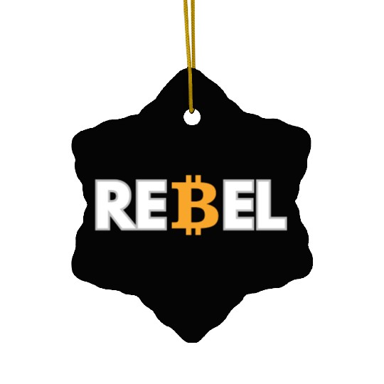 Bitcoin Enthusiasts Ceramic Ornaments