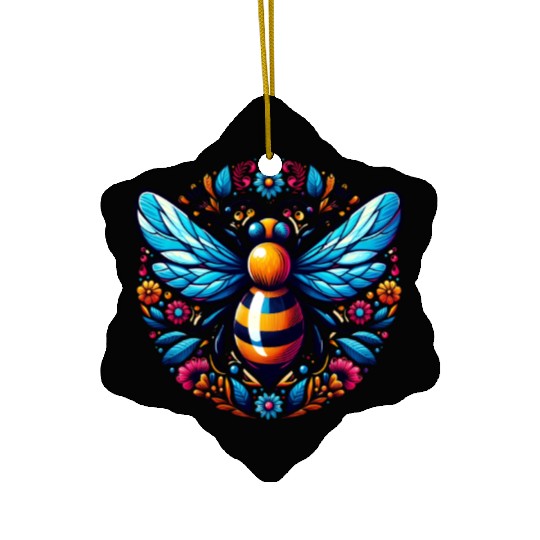 Queen Bee Jewelry Jewels Cute Beekeeping Beekeeper Ceramic Ornaments
