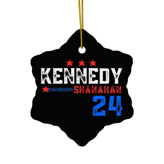 Robert Kennedy for President 2024 Election Kennedy Ceramic Ornaments