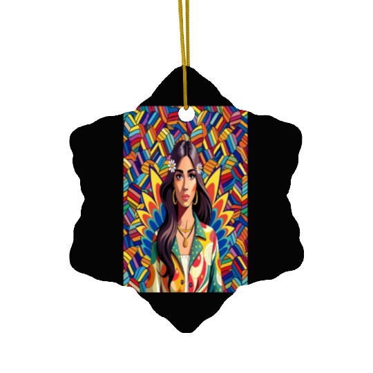 Daisy Dreams: 70s Revival Ceramic Ornaments