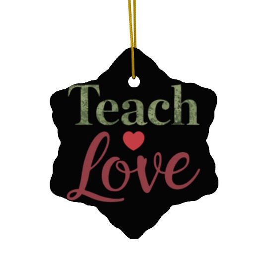 Special Education Teacher Sped Teacher Inclusion Ceramic Ornaments