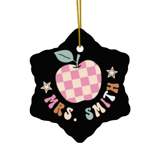 In My Teacher Era Ceramic Ornaments