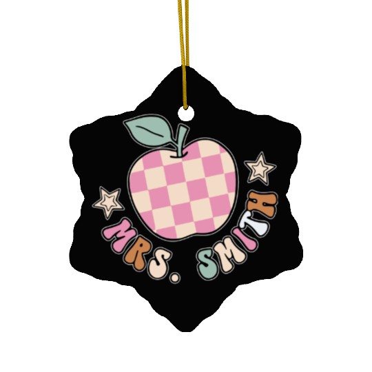 In My Teacher Era Ceramic Ornaments