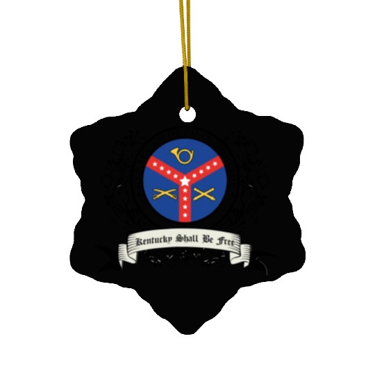 Orphan Brigade Kentucky US Civil War Ceramic Ornaments