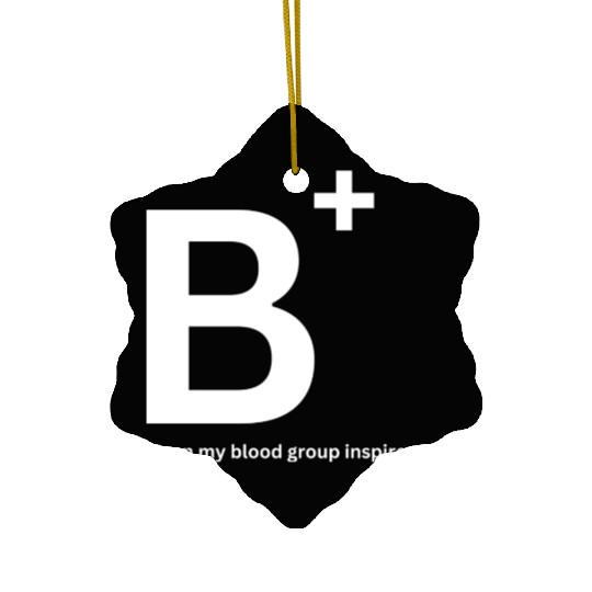 Be Positive Ceramic Ornaments