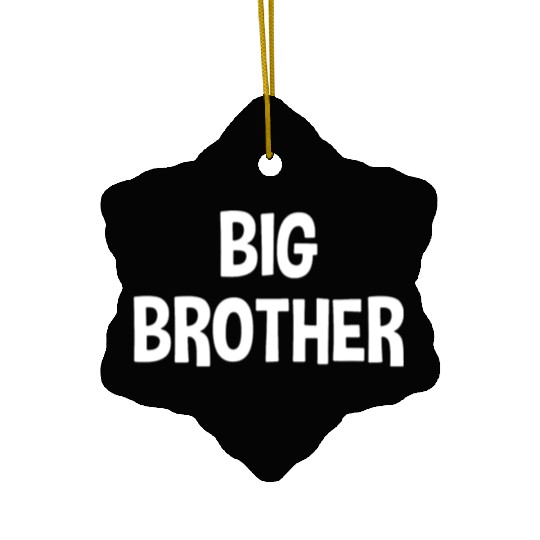 Big brother Ceramic Ornaments