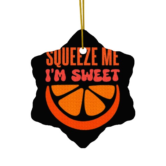 Citrus Fruit Lover Fruit Orange Ceramic Ornaments