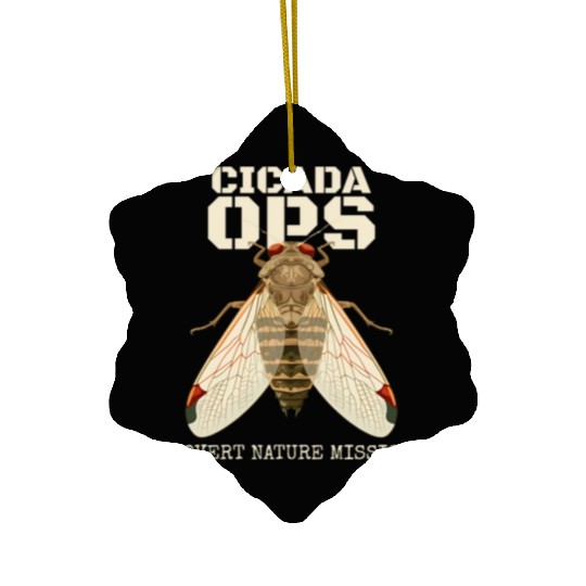 Cicada-Entomology-Insect-Nature- Ceramic Ornaments