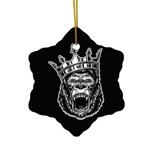 Apes Together Strong Gorilla Ceramic Ornaments