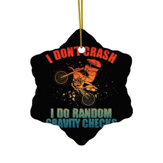 Dirt Bike Motocross Dirtbike Lover Ceramic Ornaments