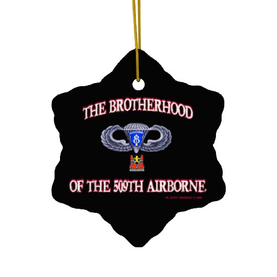 Ol Koot Designs BROTHERHOOD AIRBORNE Ceramic Ornaments