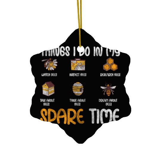 Honey Bee Bees Useful Summer Ceramic Ornaments