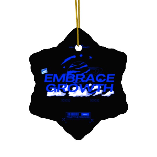 Embrace Growth Ceramic Ornaments