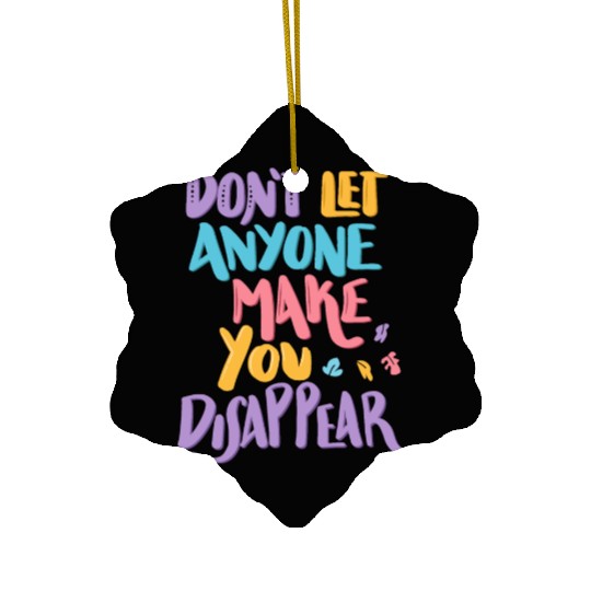 HEARTSTOPPER Quote Mr Ajayi Don t let anyone make Ceramic Ornaments