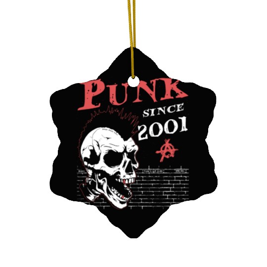 Punks Not Dead, Punk Since 2001, 23 Years Old and Ceramic Ornaments