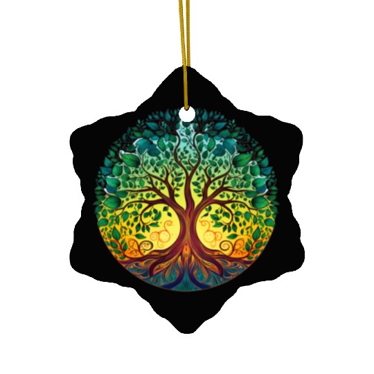 Tree of life, clothing, general items,Tree of Life Ceramic Ornaments