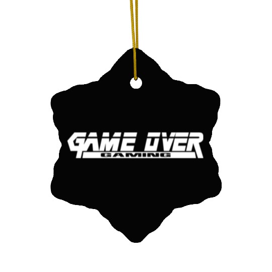 GameOverGaming Metal Gear Solid White Parody Ceramic Ornaments