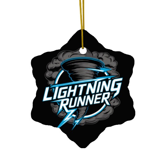 Tornado Chasing Adventures: Embrace Nature's Fury Ceramic Ornaments