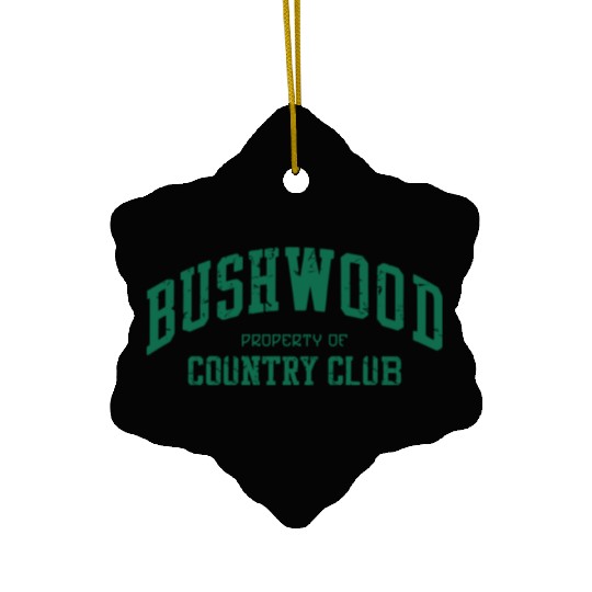 Bushwood Country Club 1980 Retro Ceramic Ornaments