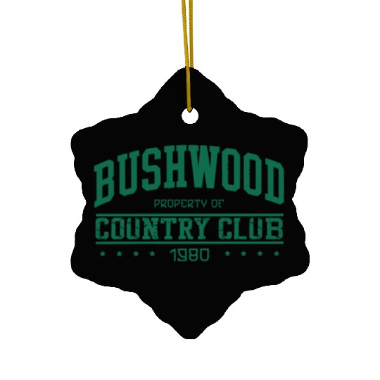 Bushwood Country Club 1980 Ceramic Ornaments