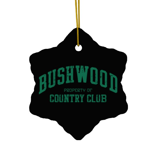 Bushwood Country Club 1980 Vintage Ceramic Ornaments