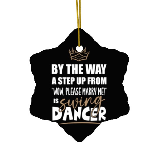 Swing Dancer Dance Teacher is the most attractive Ceramic Ornaments