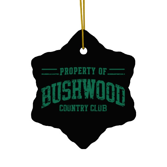 Bushwood Country Club 1980 Vintage Ceramic Ornaments