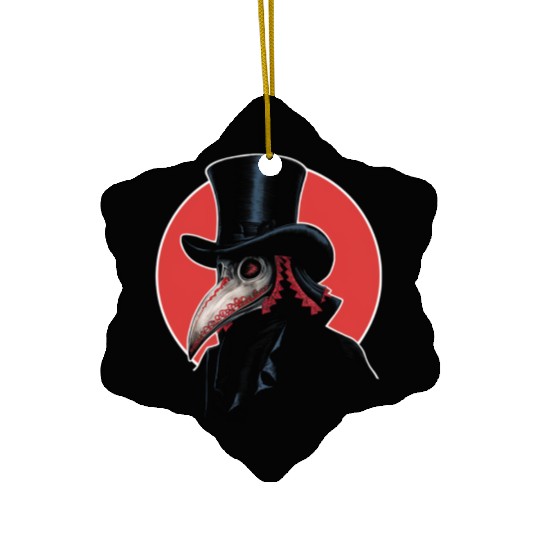 Plague Doctor Ceramic Ornaments