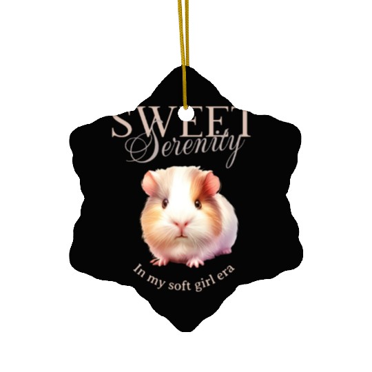 In My Soft Girl Era Ceramic Ornaments