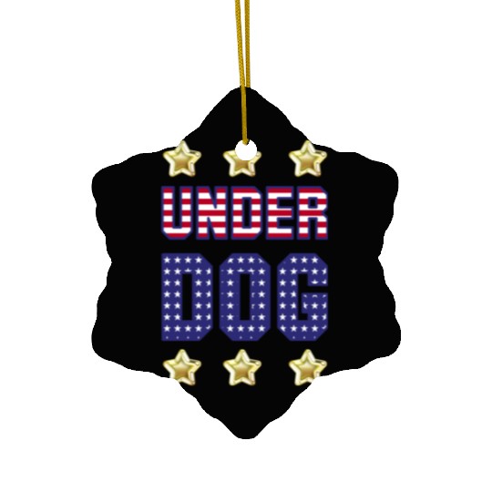 UnderDog Kamala Harris 2024 - President Election Ceramic Ornaments
