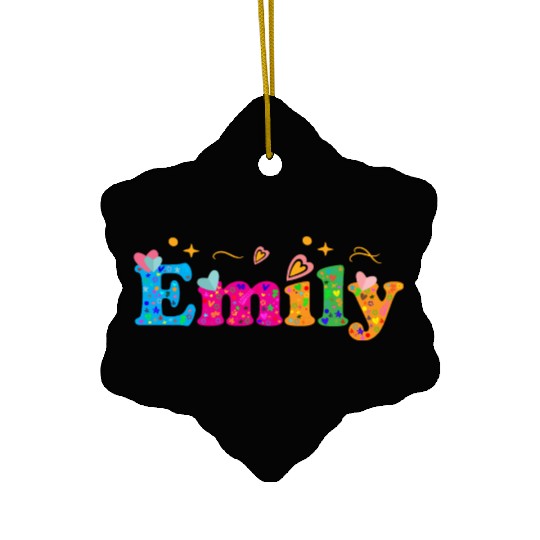 Emily Ceramic Ornaments
