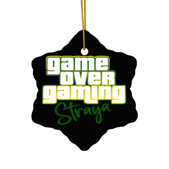 GameOverGaming GTA Straya Parody Ceramic Ornaments